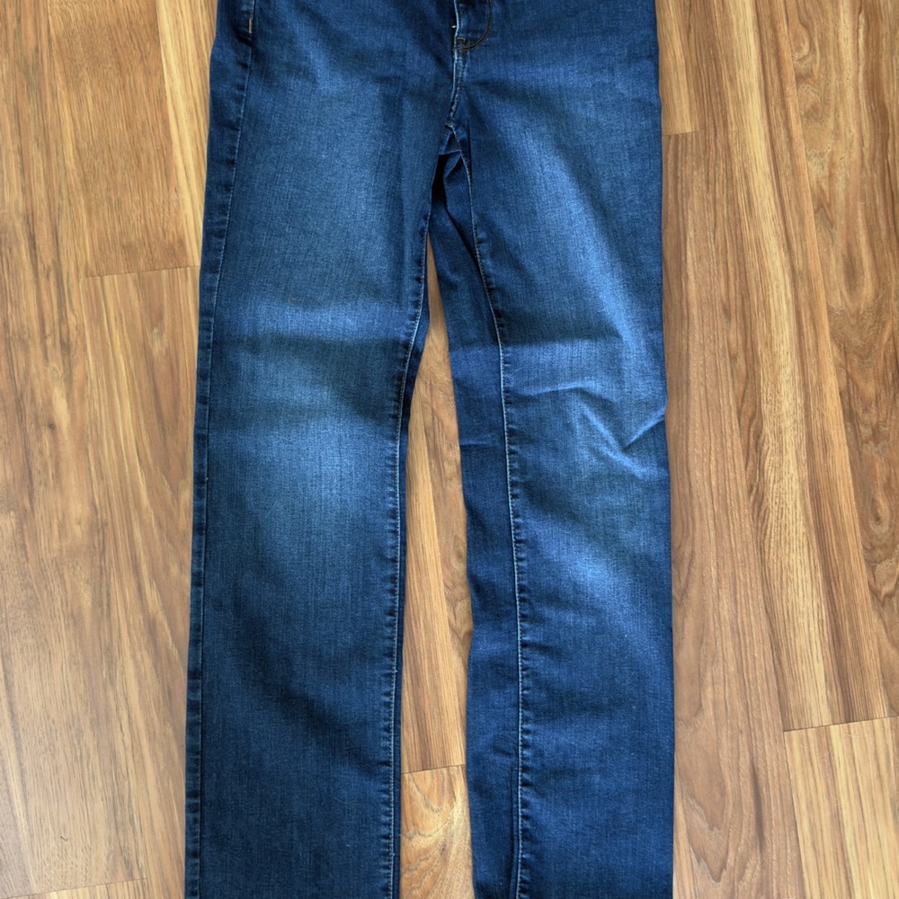 NYDJ Indigo Straight-Leg Jeans